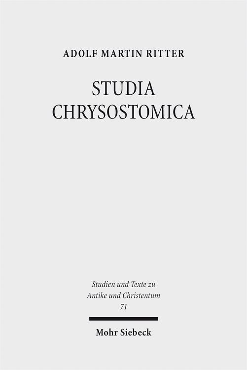 Produktbild: STUDIA CHRYSOSTOMICA