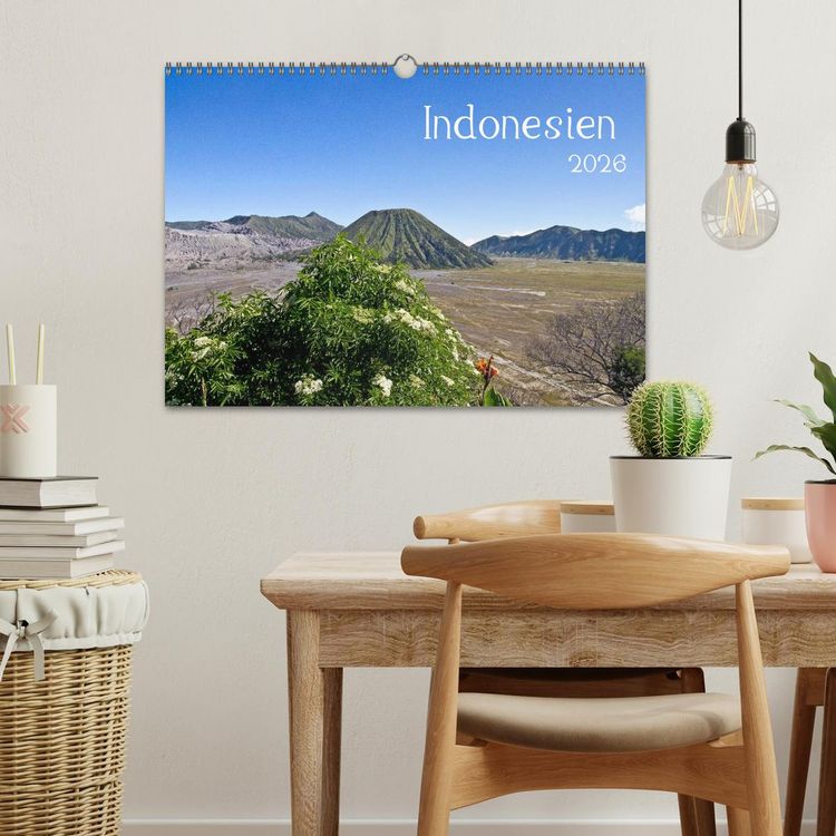 Produktbild: Indonesien (Wandkalender 2026 DIN A3 quer), CALVENDO Monatskalender