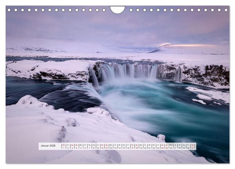 Produktbild: Island - Insel der Sehnsucht (Wandkalender 2026 DIN A4 quer), CALVENDO Monatskalender