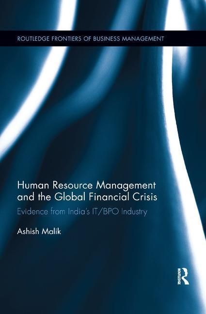 Produktbild: Malik, A: Human Resource Management and the Global Financial