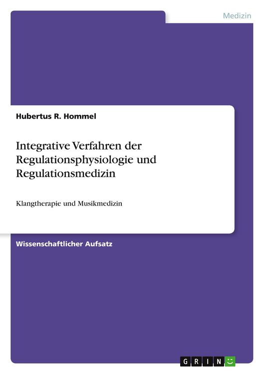 Produktbild: Integrative Verfahren der Regulationsphysiologie und Regulationsmedizin