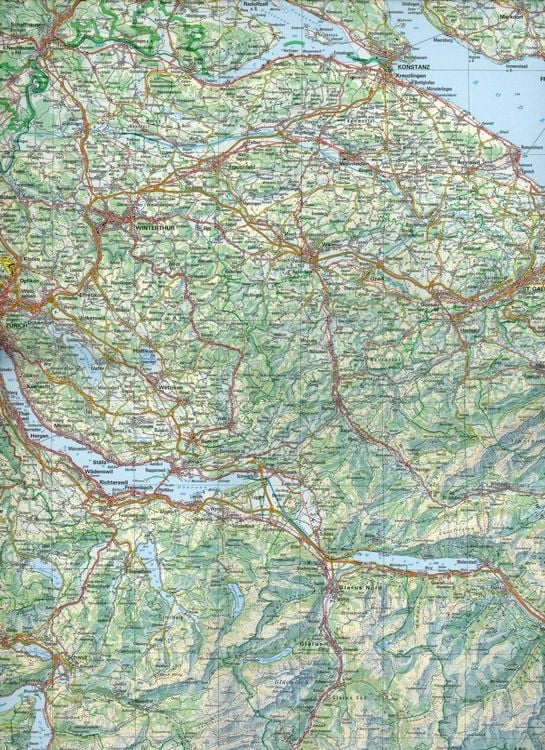Generalkarte der Schweiz 1:300 000