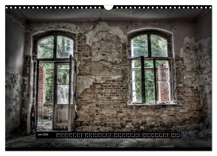 Produktbild: Lost Places, Vergessene Orte (Wandkalender 2026 DIN A3 quer), CALVENDO Monatskalender