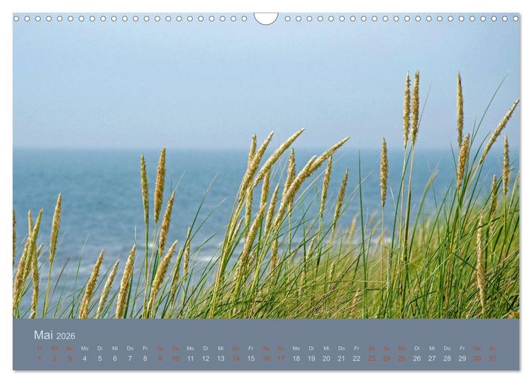 Produktbild: Tag am Meer (Wandkalender 2026 DIN A3 quer), CALVENDO Monatskalender