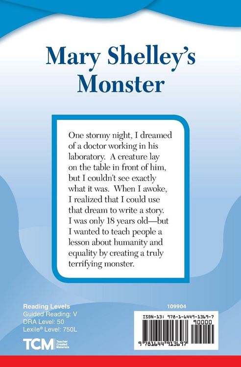 Produktbild: Mary Shelley's Monster