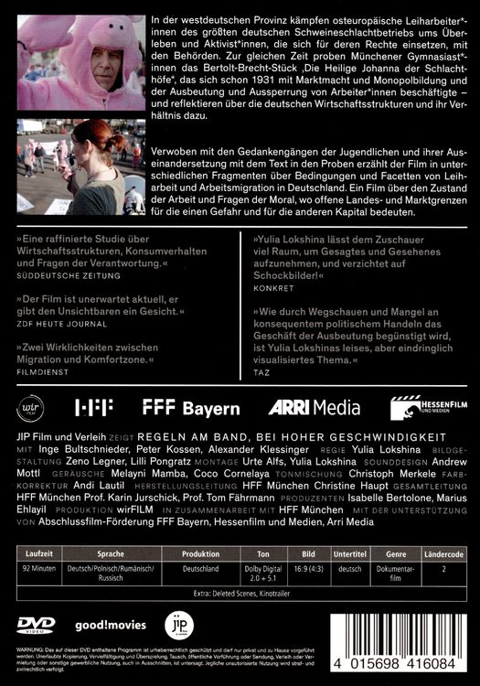 Produktbild: Regeln am Band, bei hoher Geschwindigkeit