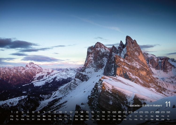 Produktbild: Die Alpen - dem Himmel so nah - 2027 - Kalender DIN A3