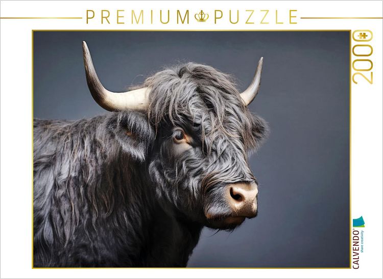 Produktbild: CALVENDO Puzzle Ein Motiv aus dem Kalender "Only Black" | 2000 Teile Lege-Gr&ouml;&szlig;e 90x67cm Foto-Puzzle f&uuml;r gl&uuml;ckliche Stunden