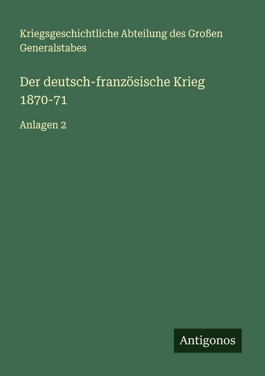 Produktbild: Der deutsch-franz&ouml;sische Krieg 1870-71