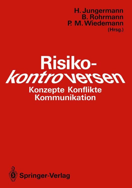 Produktbild: Risikokontroversen