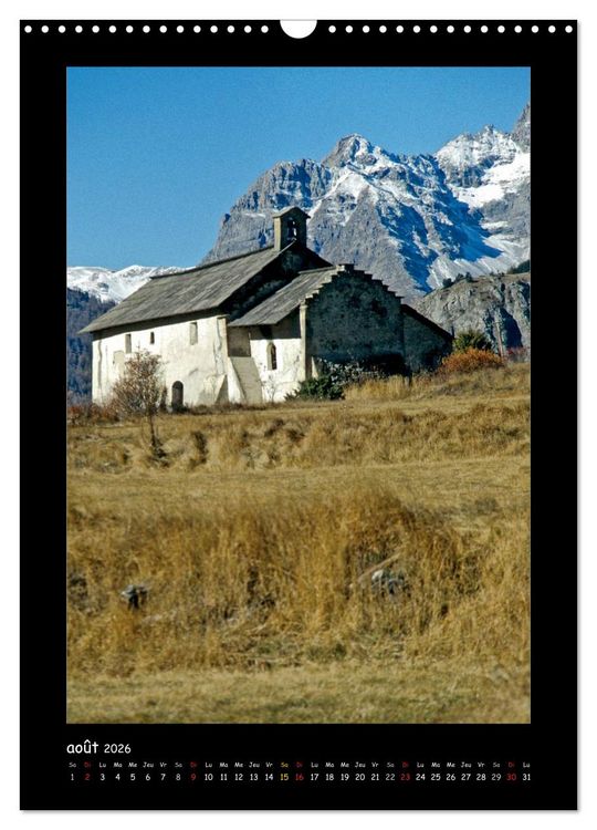 Produktbild: La vall&eacute;e de la Clar&eacute;e Hautes-Alpes (Calendrier mural 2026 DIN A3 horizontal), CALVENDO calendrier mensuel