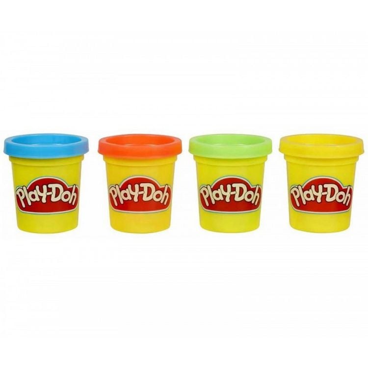 Produktbild: Play-Doh 4er-Pack 224gr, 6x20,5cm