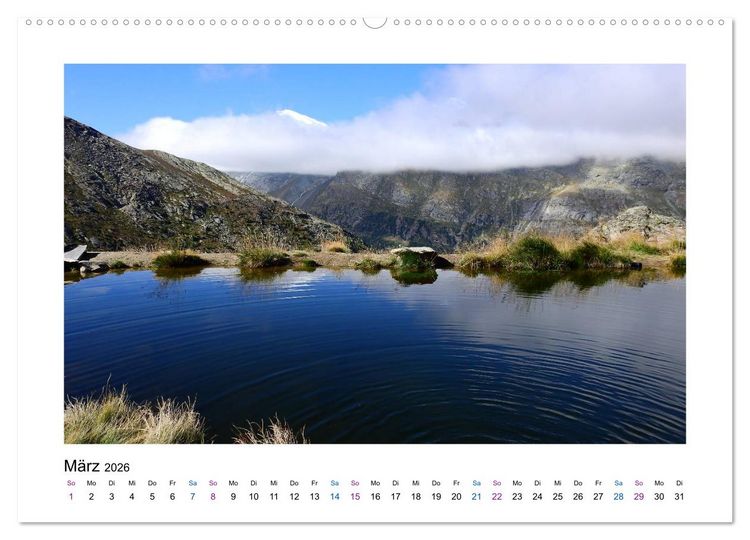 Produktbild: Perlen im Saastal Wallis Schweiz (Wandkalender 2026 DIN A2 quer), CALVENDO Monatskalender