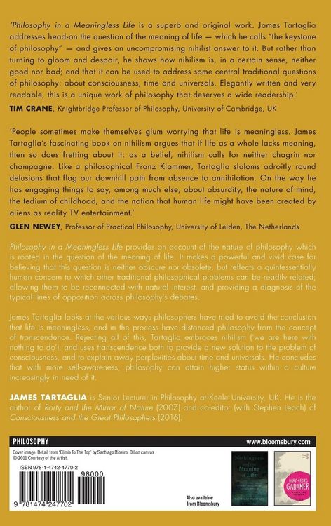 Produktbild: Philosophy in a Meaningless Life