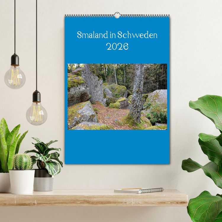 Produktbild: Smaland in Schweden 2026 (Wandkalender 2026 DIN A2 hoch), CALVENDO Monatskalender