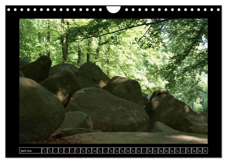 Produktbild: Odenwald - Landschaft sehen (Wandkalender 2026 DIN A4 quer), CALVENDO Monatskalender