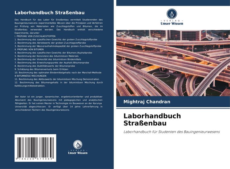 Produktbild: Laborhandbuch Stra&szlig;enbau