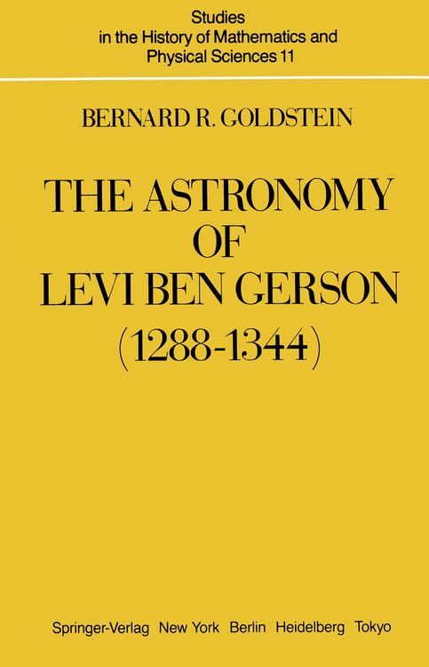 Produktbild: The Astronomy of Levi ben Gerson (1288&ndash;1344)