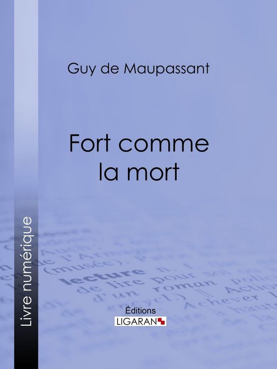 Produktbild: Fort comme la mort