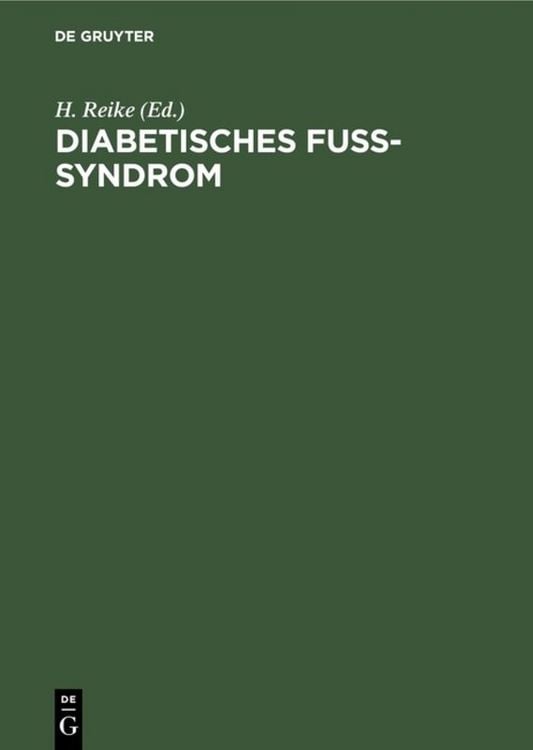 Produktbild: Diabetisches Fu&szlig;-Syndrom
