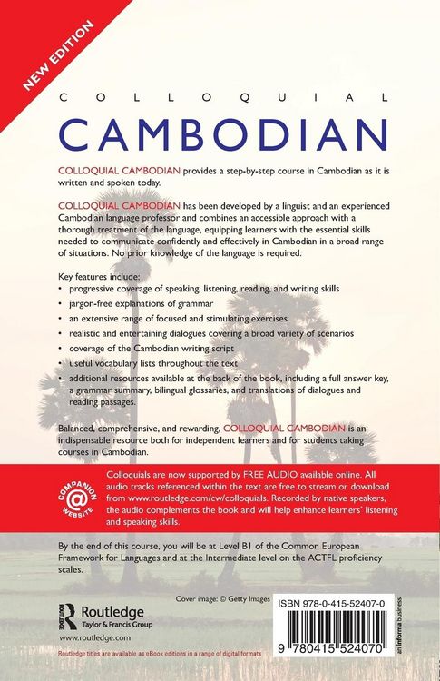 Produktbild: Colloquial Cambodian