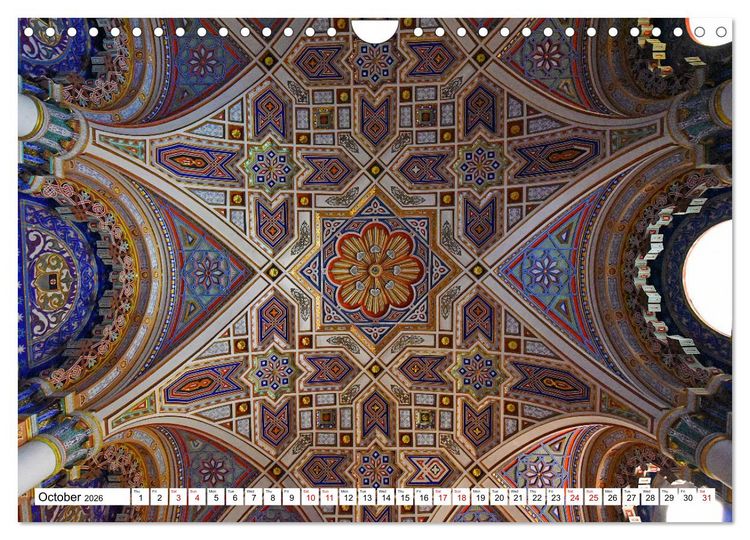 Produktbild: Discovering Sammezzano Castle (Wall Calendar 2026 DIN A4 landscape), CALVENDO 12 Month Wall Calendar