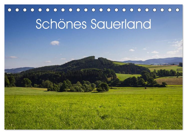 Produktbild: Sch&ouml;nes Sauerland (Tischkalender 2026 DIN A5 quer), CALVENDO Monatskalender