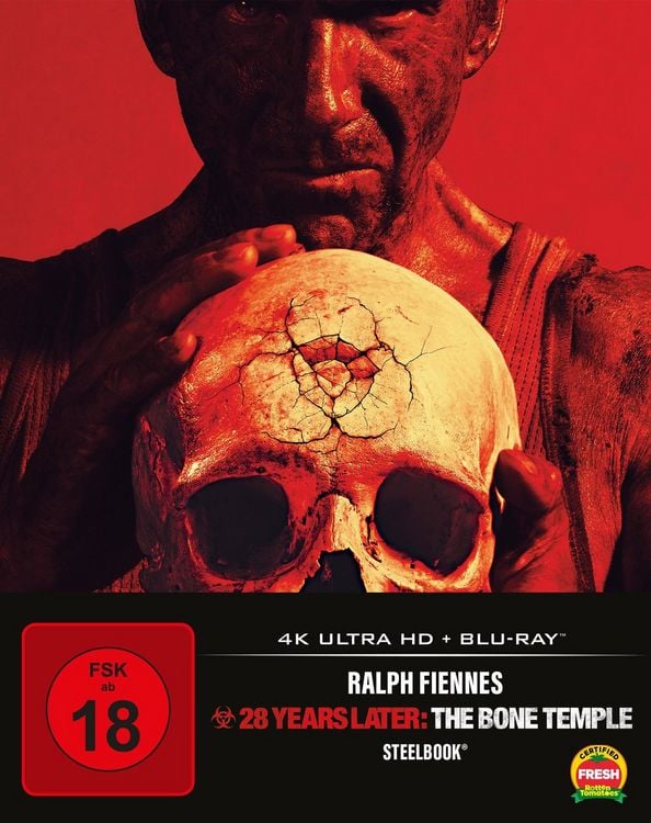 Produktbild: 28 Years Later: The Bone Temple - Limitiertes Steelbook (4K Ultra HD + Blu-ray)