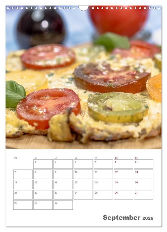 Produktbild: Historische Tomaten - Ein K&uuml;chen Terminplaner (Wandkalender 2026 DIN A3 hoch), CALVENDO Monatskalender