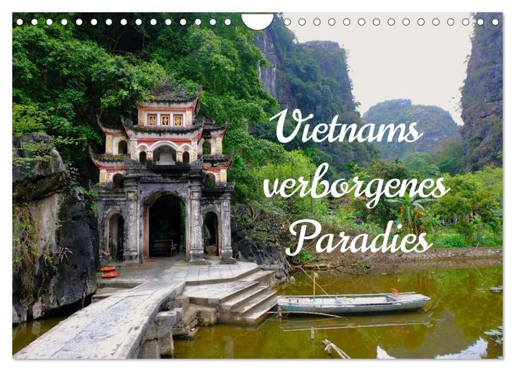 Produktbild: Vietnams verborgenes Paradies (Wandkalender 2027 DIN A4 quer), CALVENDO Monatskalender