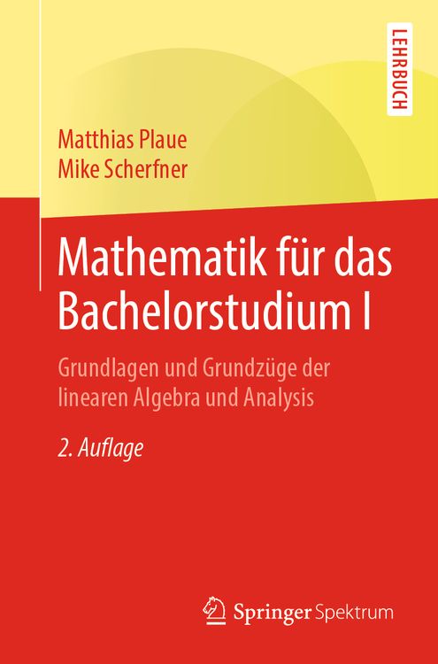 Produktbild: Mathematik f&uuml;r das Bachelorstudium I