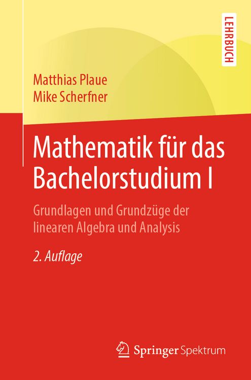 Produktbild: Mathematik f&uuml;r das Bachelorstudium I