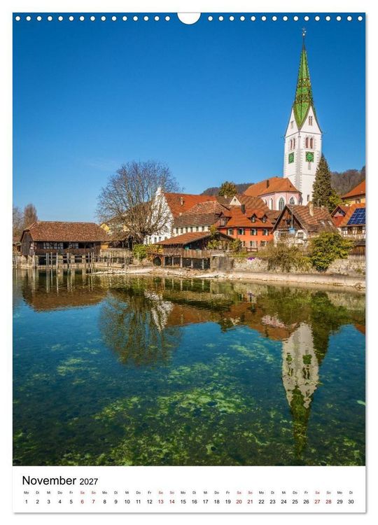 Produktbild: Malerisches Baden-W&uuml;rttemberg (Wandkalender 2027 DIN A3 hoch), CALVENDO Monatskalender
