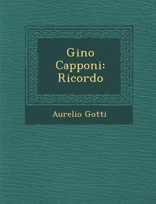 Produktbild: Gino Capponi: Ricordo