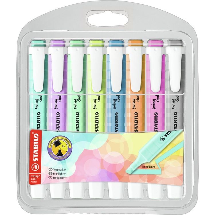 Produktbild: STABILO Textmarker swing cool Pastel