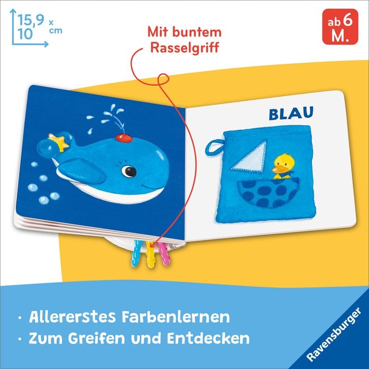 Produktbild: Ministeps: Mein buntes Rasselbuch