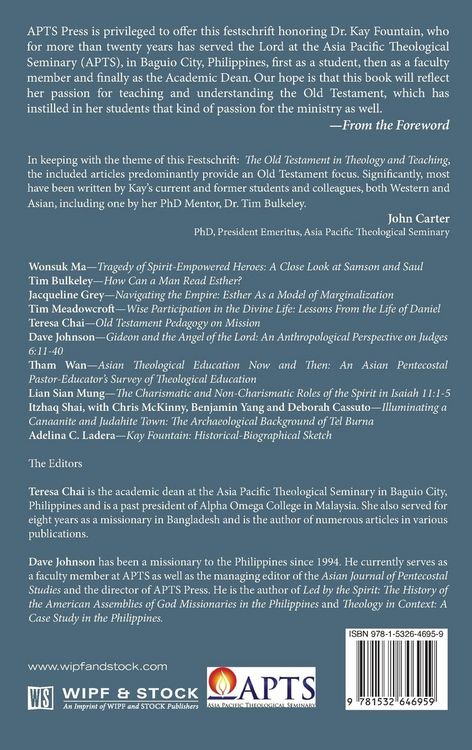 Produktbild: The Old Testament in Theology and Teaching