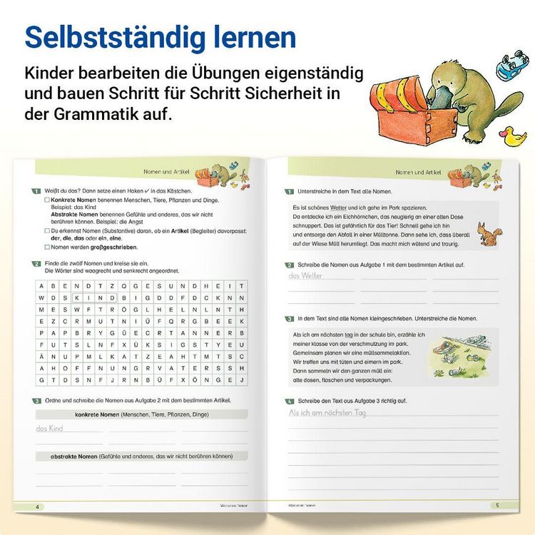 Produktbild: Grammatik mit Rico Schnabel, Klasse 5