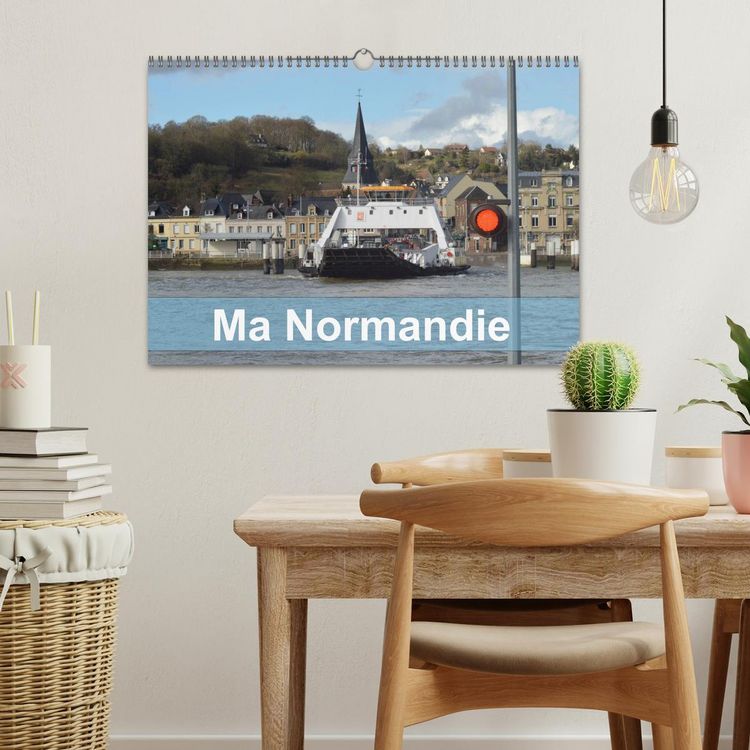 Produktbild: MA NORMANDIE (Calendrier mural 2026 DIN A3 vertical), CALVENDO calendrier mensuel