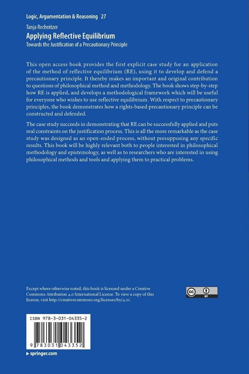 Produktbild: Applying Reflective Equilibrium