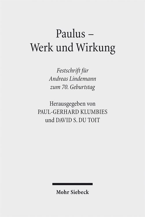 Produktbild: Paulus - Werk und Wirkung