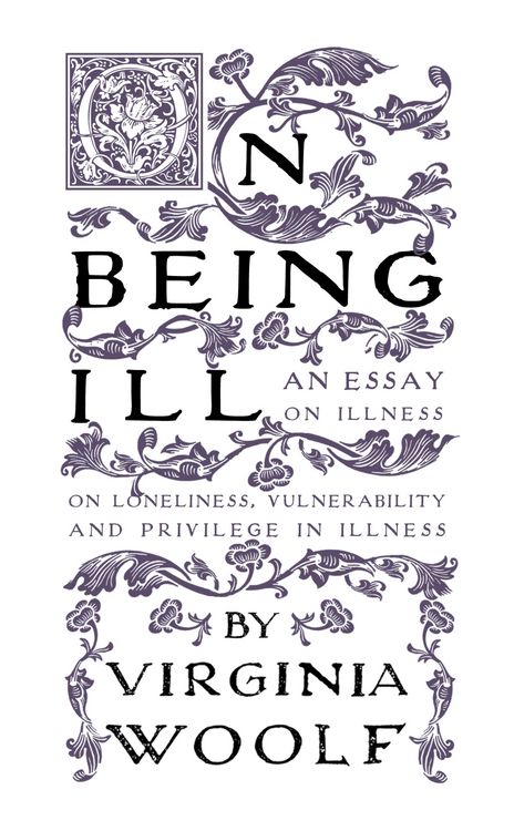 Produktbild: On Being Ill