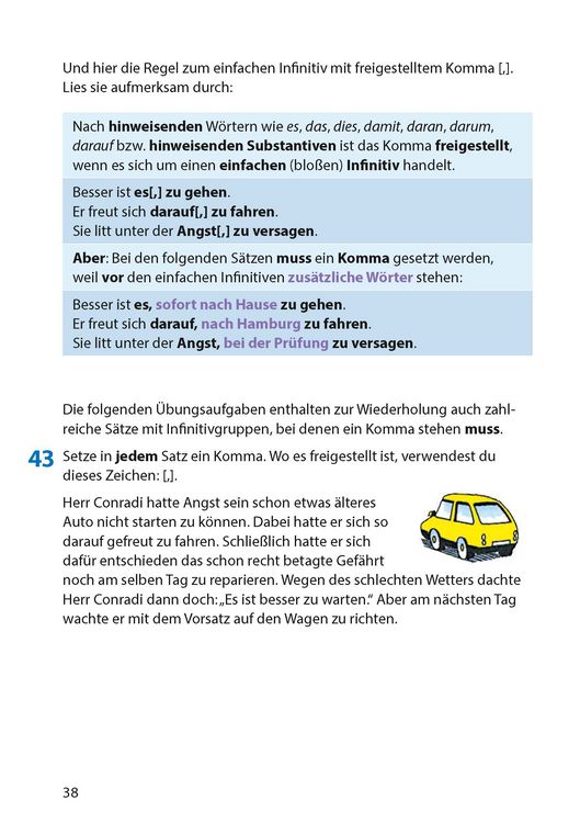 Produktbild: Zeichensetzung ab 6. Klasse und f&uuml;r Erwachsene, A5-Heft