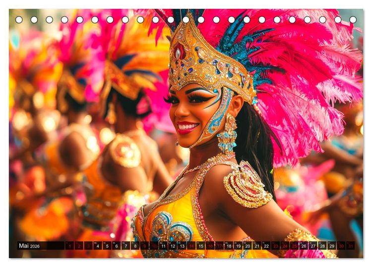 Produktbild: Festival der Kulturen (Tischkalender 2026 DIN A5 quer), CALVENDO Monatskalender