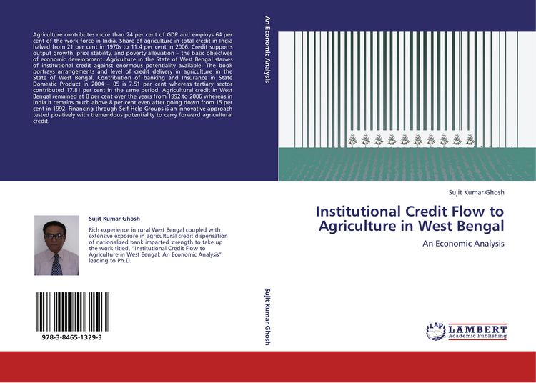 Produktbild: Institutional Credit Flow to Agriculture in West Bengal