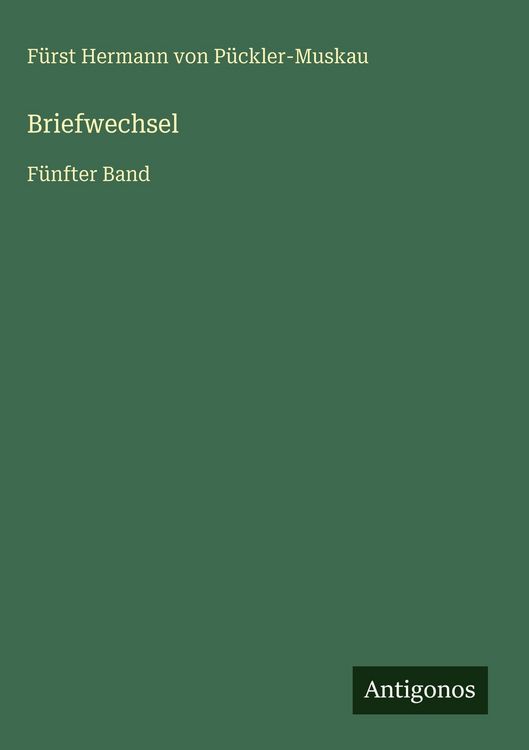 Produktbild: Briefwechsel