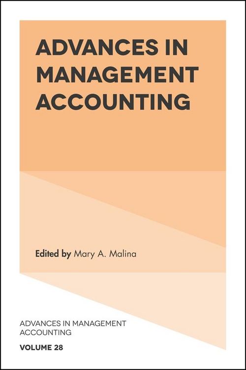 Produktbild: Advances in Management Accounting