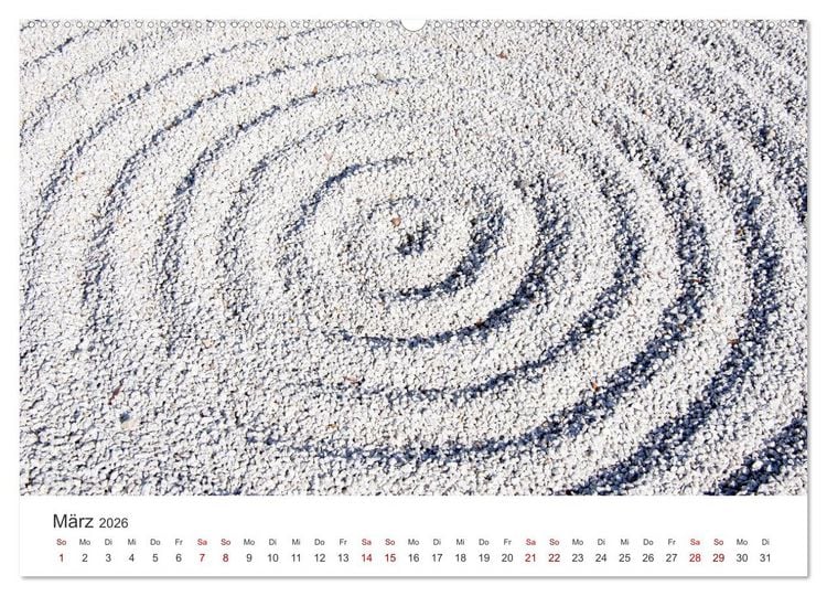 Produktbild: ZEN - Eine Reise zu sich selbst (hochwertiger Premium Wandkalender 2026 DIN A2 quer), Kunstdruck in Hochglanz