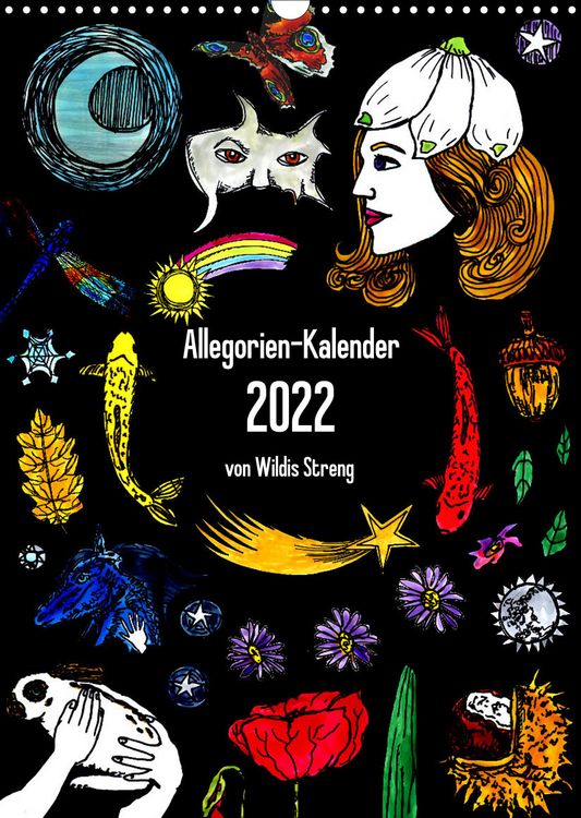 Produktbild: Allegorien-Kalender (Wandkalender 2022 DIN A3 hoch)