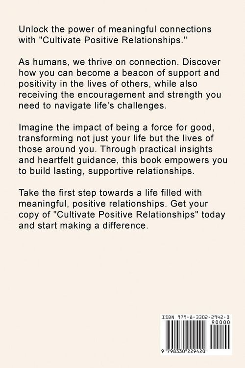 Produktbild: Cultivate Positive Relationships